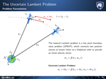 A Comparison of Parametric and Non-Parametric Machine Learning Approaches for the Uncertain Lambert Problem