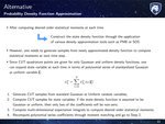 Stochastic Reachability Analysis for the Hypersonic Re-Entry Problem